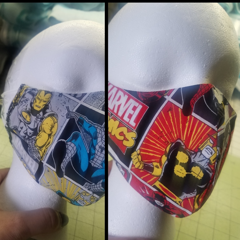 2 in one protective mask teen size